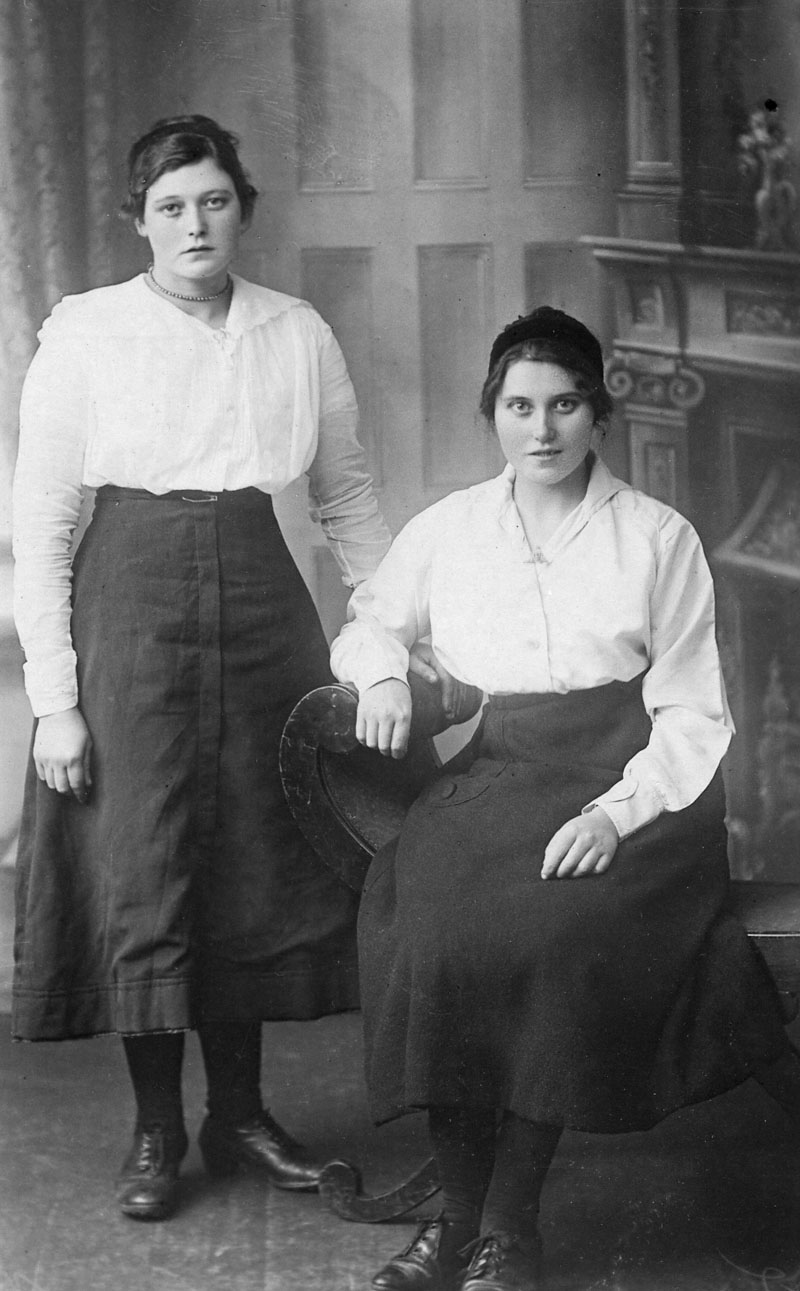 Murdina Matheson and sister Mary